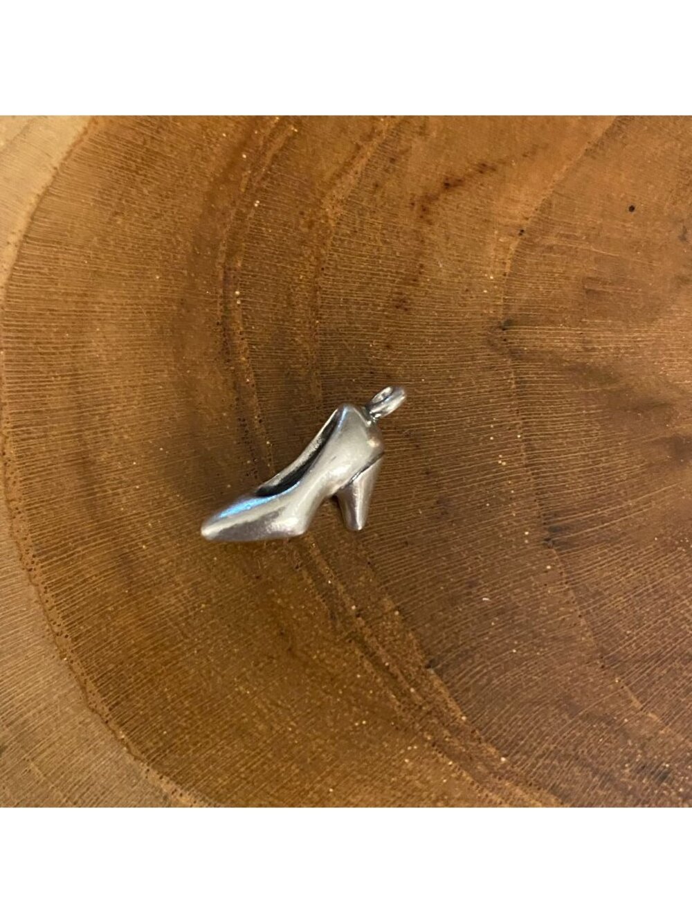 RETIRED James Avery High Heel Charm, Sterling Silver